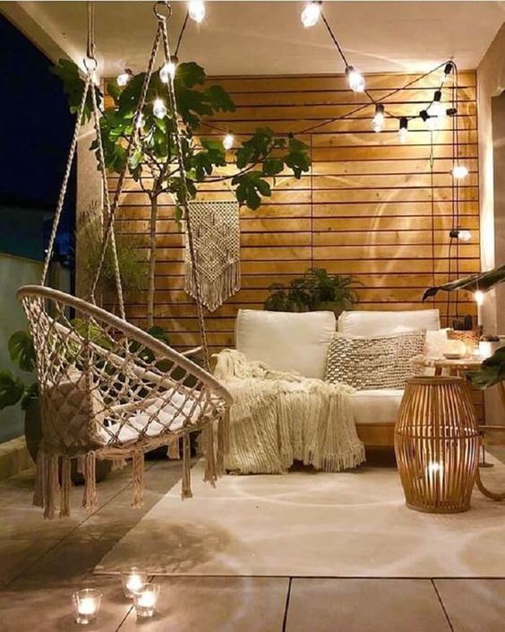 hanging chair outdoor