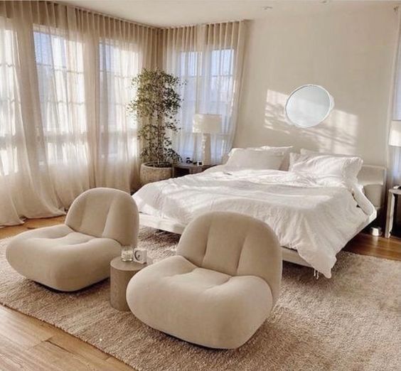 classic contemporary bedroom