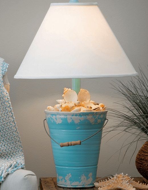 coastal table lamp decor