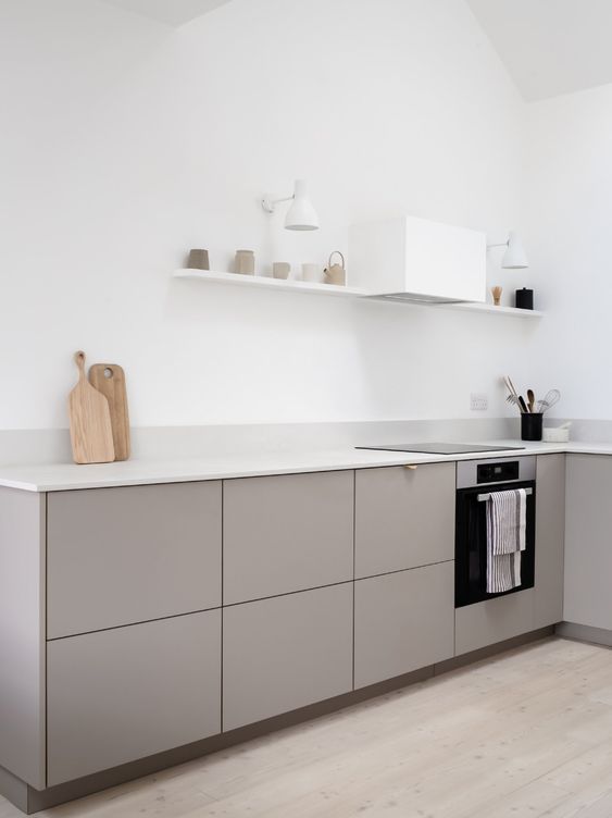 contemporary minimalist kitchen