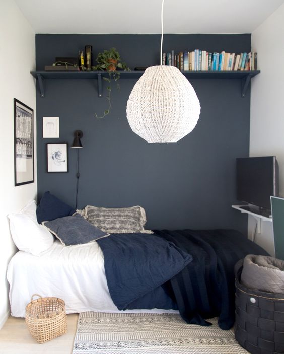 neat small bedroom