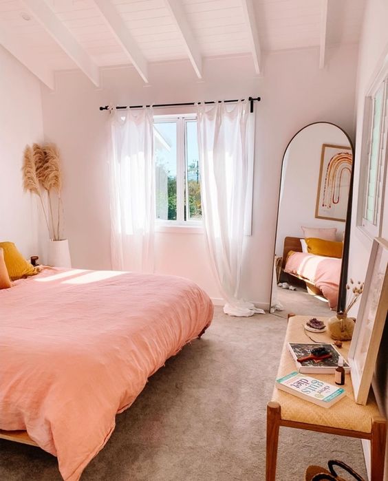 french pink bedroom ideas