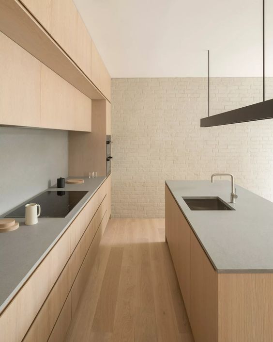 japandi minimalist kitchen