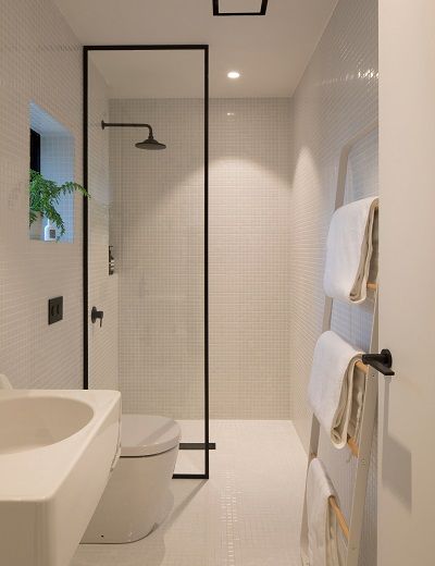 minimalist small bathroom
