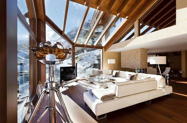 sleek mountain home ideas