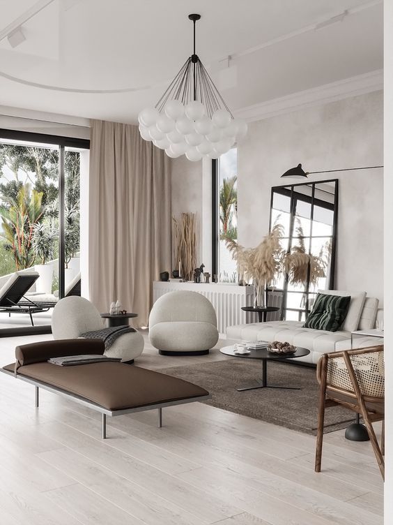 elegant living room lighting