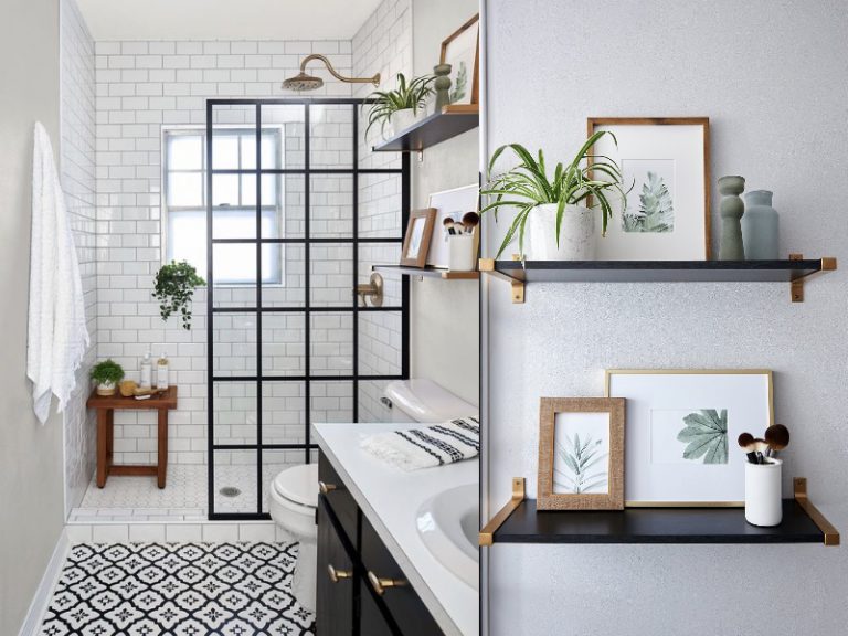 Inspirations & Tips Turning A Boring Small Bathroom into An Eye-Catching Place