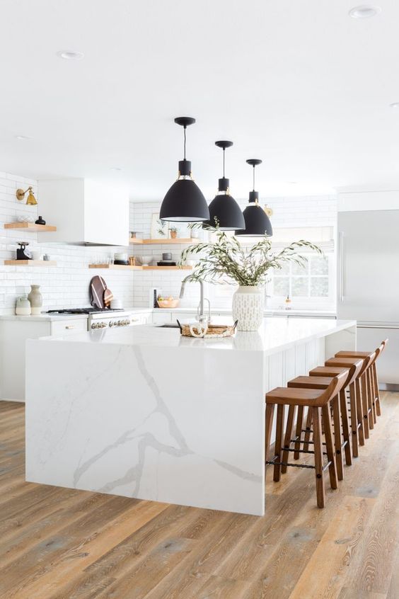 pretty kitchen island