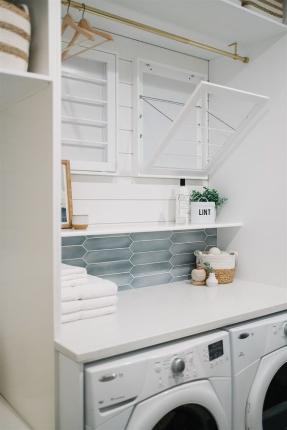 smart small laundry room ideas