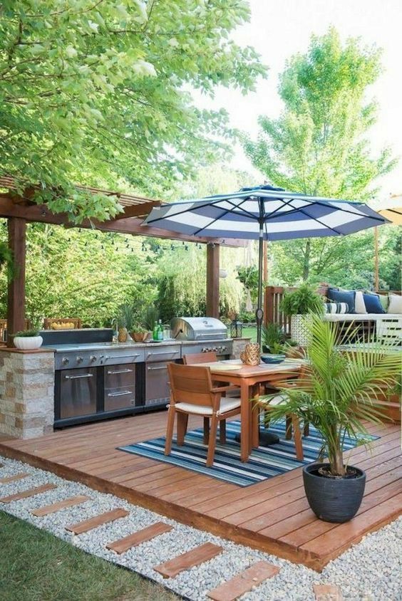 cozy barbeque hub