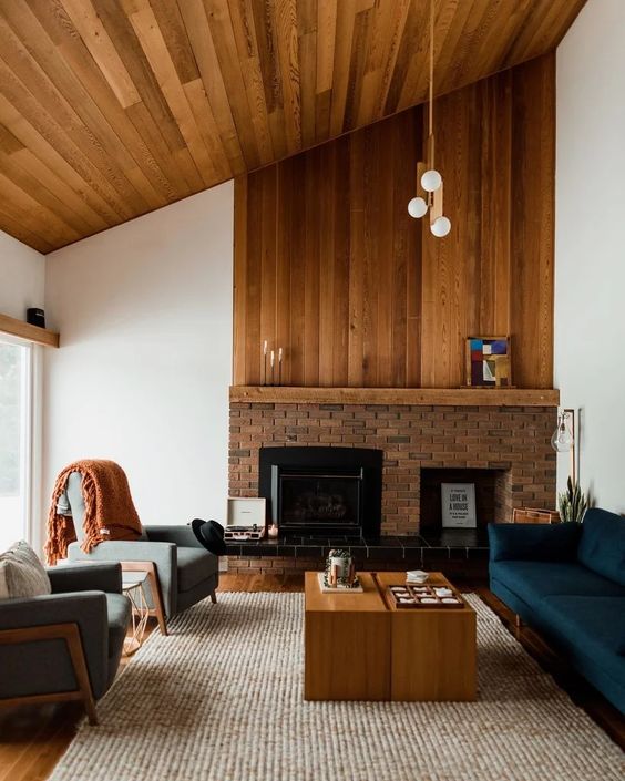 mid-century modern living room ideas