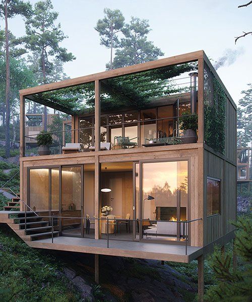 glass house ideas