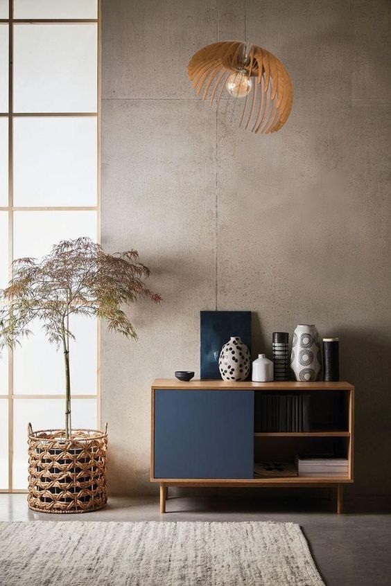 simple japandi interior decors