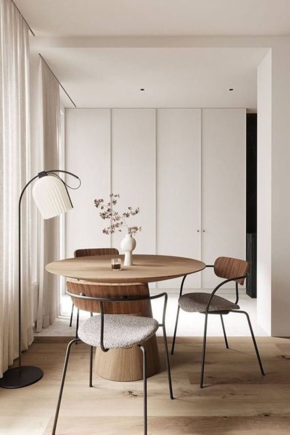 dining room japandi design