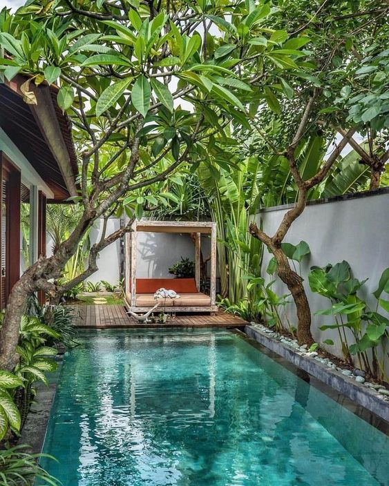 balinese swimming pool style