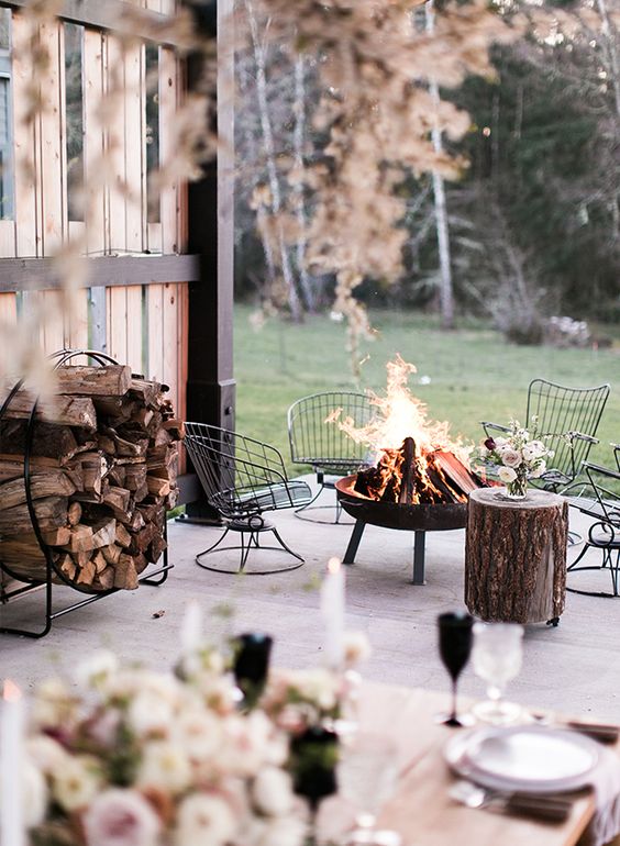 soft outdoor space for fall