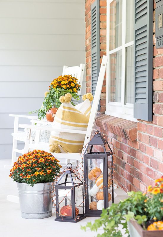 beautiful outdoor space for fall