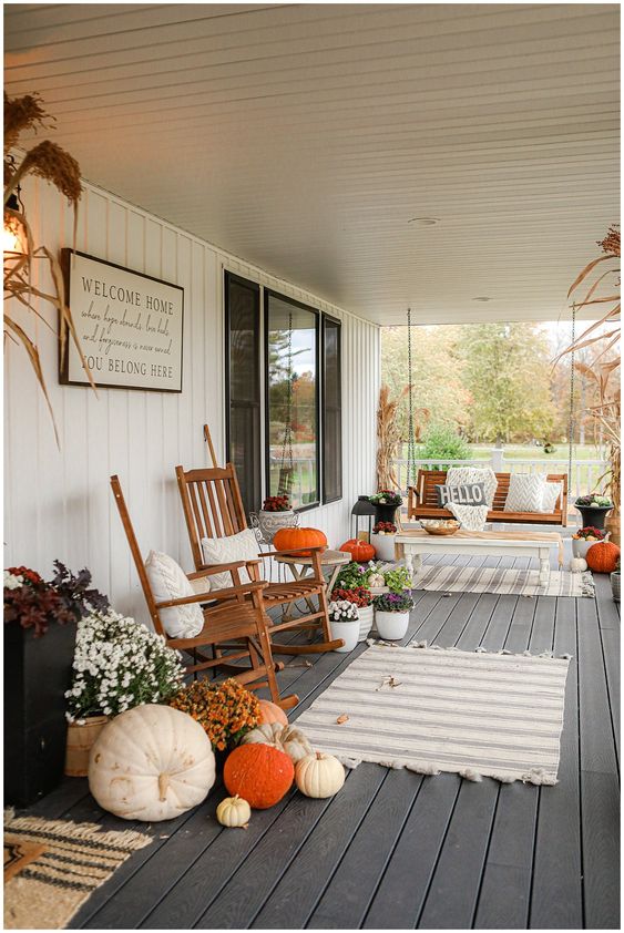 cozy porch