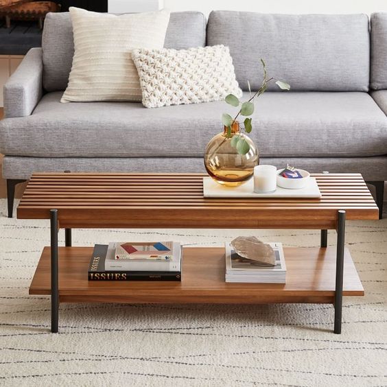 rectangular coffee table