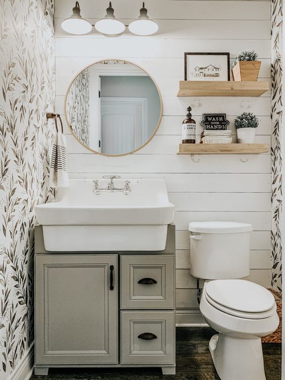 beautiful wall bathroom