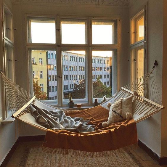 cozy indoor hammock ideas
