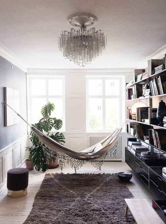 indoor hammock decor ideas