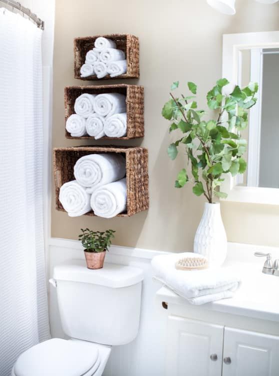 basket bathroom ideas