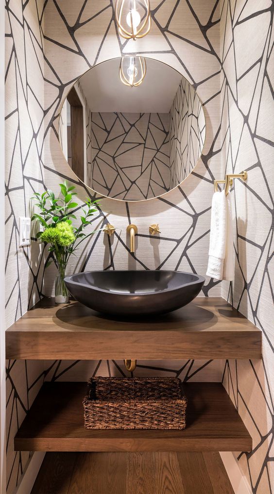 geometric wall decor