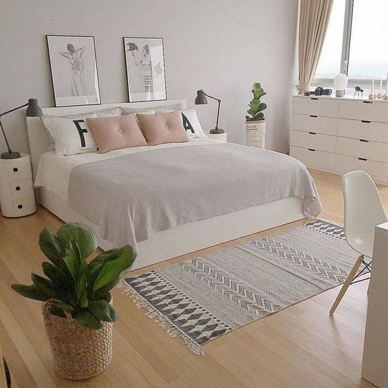 soft-tones minimalist bedroom decor ideas