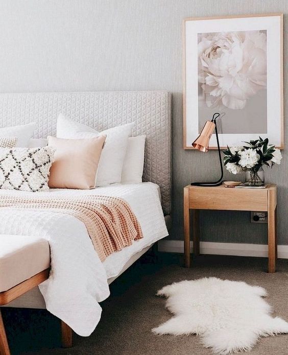 elegant bedroom in soft-tones ideas