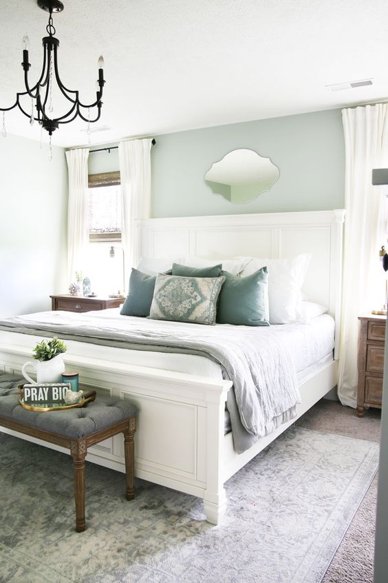 serene master bedroom design