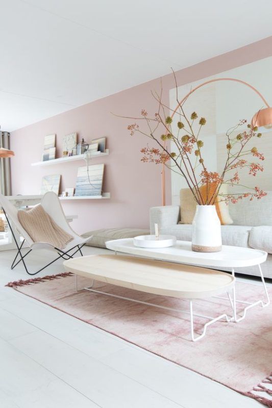 pastel living room decor ideas