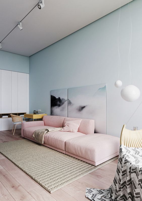 tranquility pastel room