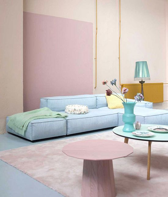 pastel living room ideas