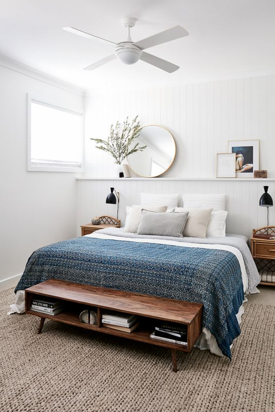 minimalist blue bedroom ideas