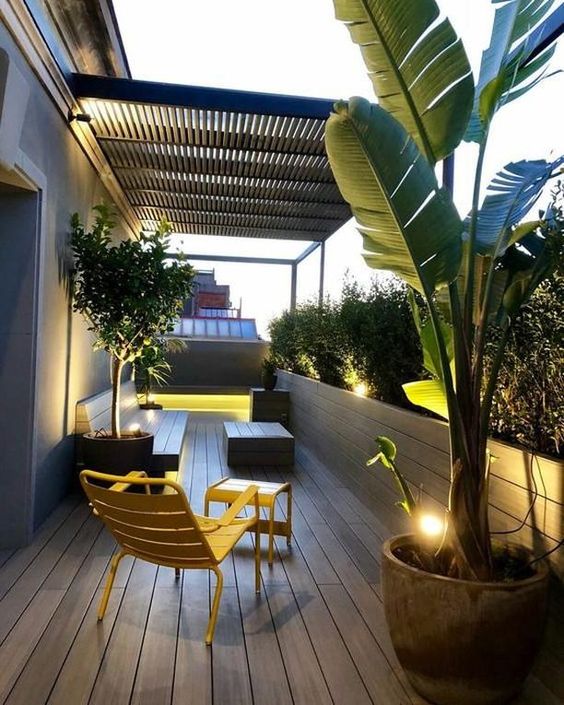 cozy small rooftop ideas