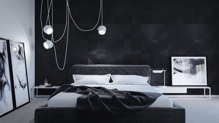 18 Simple & Pretty Monochrome Bedroom Ideas