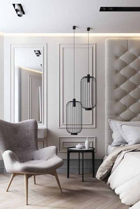 cozy contemporary bedroom