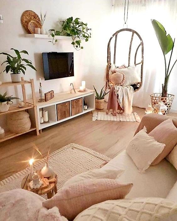cozy Living Room with Television Design