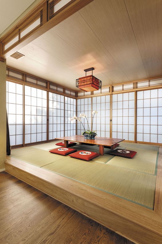 soothing Japanese Living Rooms Ideas