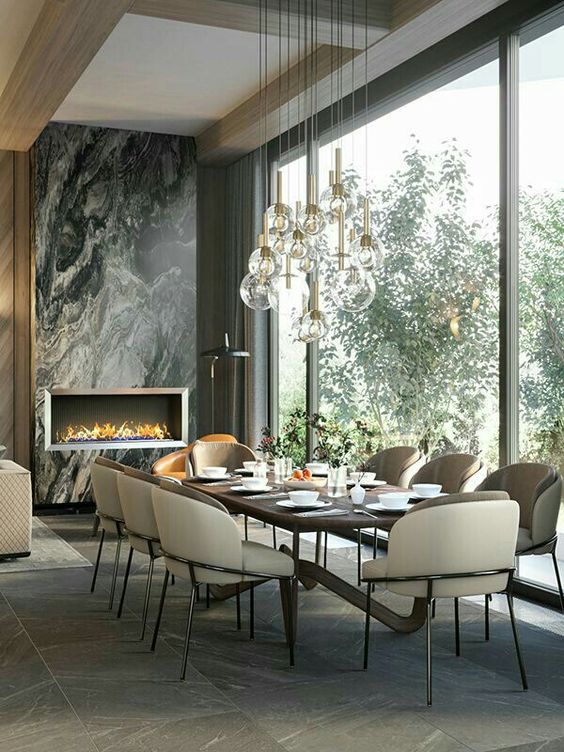 contemporary elegant dining room ideas