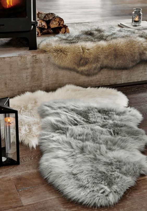 sheepskin rug