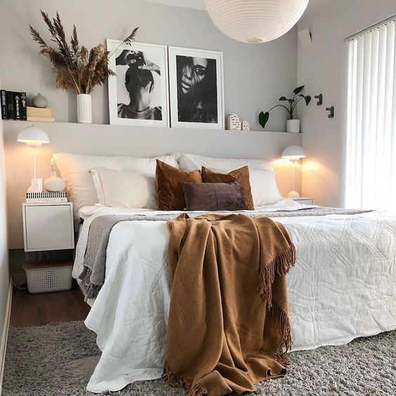 warmth White Bedroom Decorations