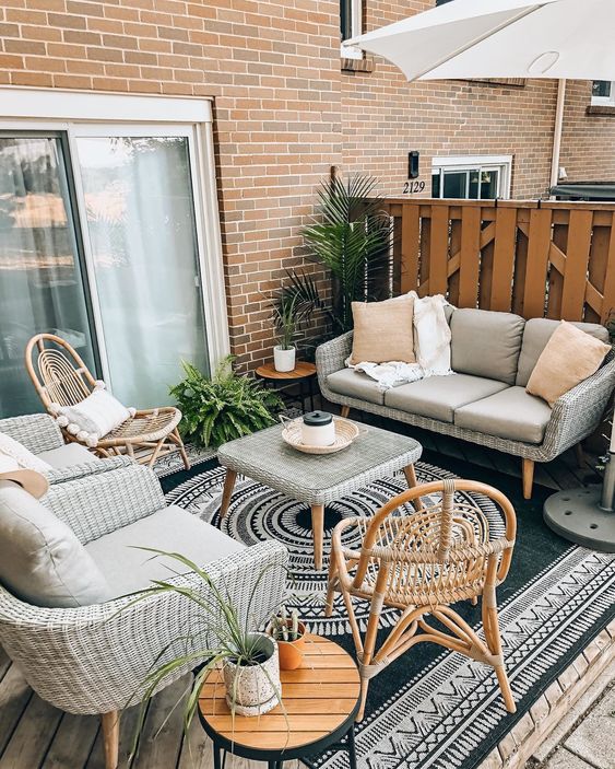 balcony outdoor living room ideas