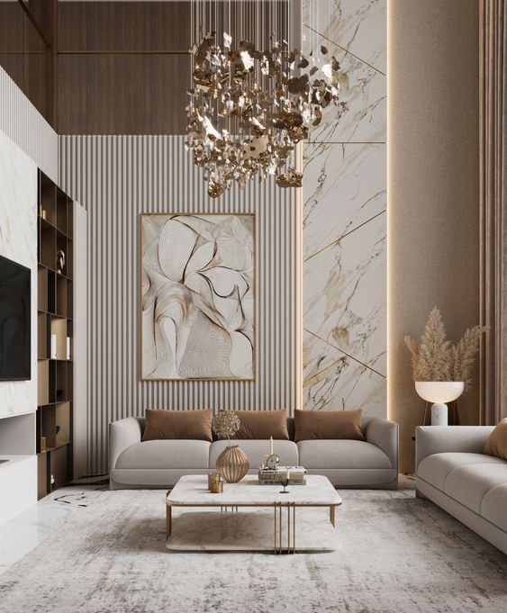 luxurious Modern Living Room Design