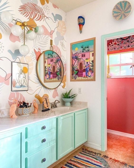 colorful Vintage Room Ideas