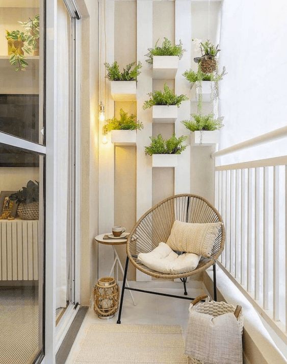 simple small balcony ideas