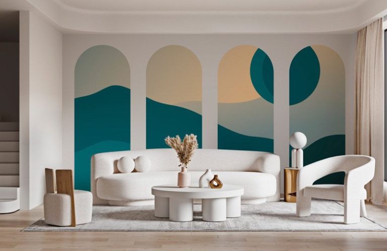 19 Wall Decal Ideas for The Living Room: Display Your Creative Design