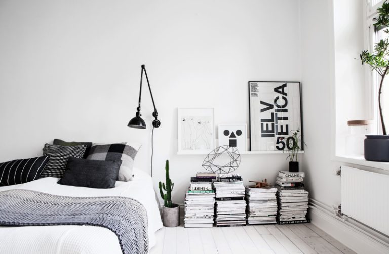 22 Monochrome Small Bedroom Ideas That Will Inspired You