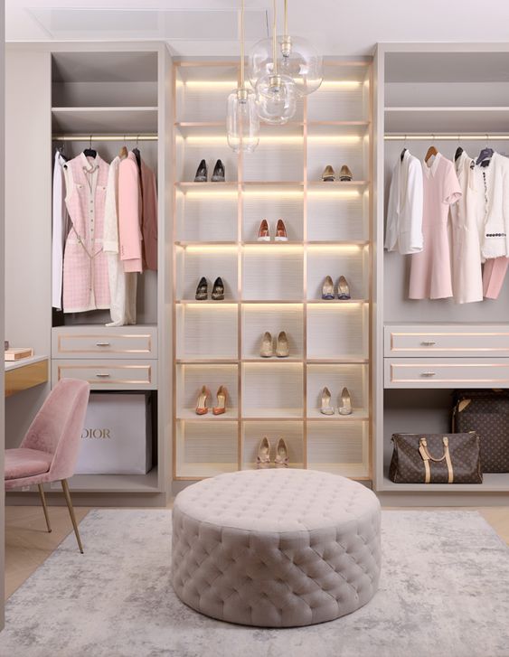 luxury walk in closet